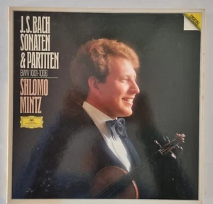 BACH Shlomo Mintz Sonatas and Partitas DG Digital 413 810-1 3LP box set NM - Picture 1 of 6