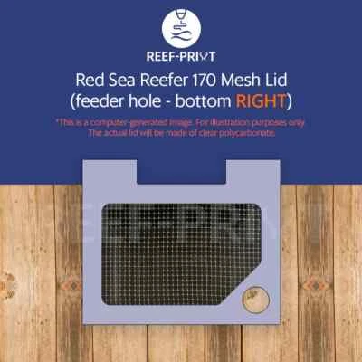 REEF-PRINT Aquarium Mesh Lid for Red Sea REEFER 170 (600mm x 500mm) | Jump Guard |