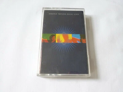 SIMPLE MINDS ~ REAL LIFE ~ VIRGIN UK 1991 POP ROCK/SYNTH POP  CASSETTE TAPE - Image 1 of 4