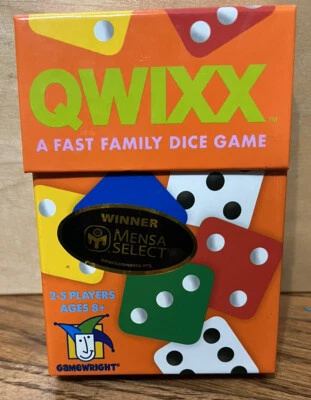 Qwixx Fast Family Dice Game/Gamewright/Teaches Probability/Decision Making Math - Image 1 of 3