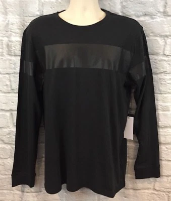 NWT Tavik Mens Visionaires Black LS Matte Stripe Signature Fit Sz Large Shirt - Image 1 of 4