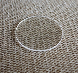 GF8066B FLAT 1.2mm Thick Sapphire Watch Glass Round Crystal 16mm-50mm Diameter - Picture 1 of 2
