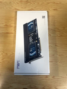 Sonnet fusion dual U2 U.2 SSD PCIE CARD (0TB) - Photo 1/3