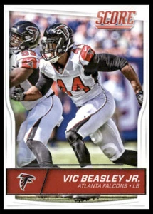 2016 Score #21 Vic Beasley Jr. Atlanta Falcons Football Card - Picture 1 of 2