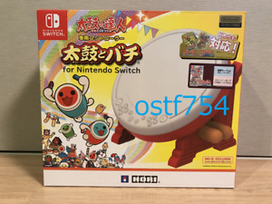 Nintendo Switch HORI Taiko No Tatsujin Drum & Bachi Controller Set