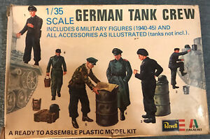 Revel Italaerei, 1/35 Scale, German Tank Crew