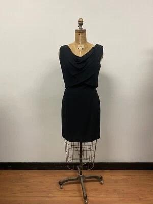 Vestido de cóctel negro vintage de los años 50 SUZY PERETTE, ¡perfecto LBD! Foto 1 de 4