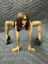 Mistress Arachne Sculpture -Design Toscano - Tattooed Spider Lady In High Heels 