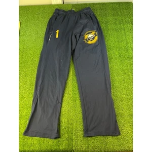 Buffalo Sabres Team issued Blue Athletic Joggers Training Pants Men's Size Small - Picture 1 of 9