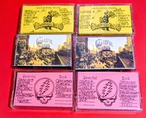 6 Grateful Dead LIVE SBD tapes FULL SHOWS 1984-85 CUSTOM COVERS cassettes tdk 2 - Picture 1 of 2