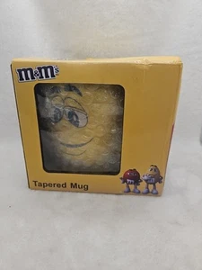 M&M Tapered Mug Yellow 2017 New In Box - Picture 1 of 6