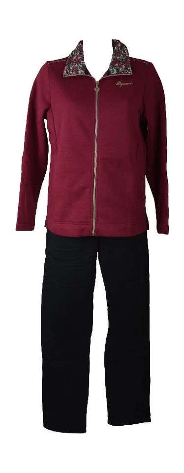 Tuta donna DYNAMIC F.LLI CAMPAGNOLO completo tempo libero felpato invernale aper