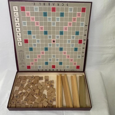 RARE Vintage Scrabble Board Game "Corporate" Version Selchow & Righter Co. 1948 - Image 1 of 4