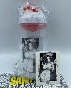 GamerSupps Waifu Cup: Nurse Sinder’s Valentine White Lid w/ Sticker & Samples - Picture 1 of 5