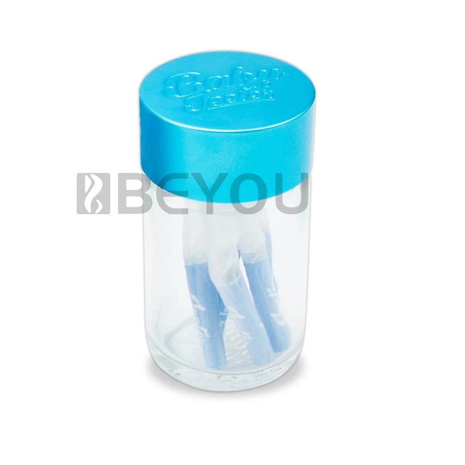 Baby Jeeter Jars  - Case of 192 Food Grade Glass/Smell Proof Jars(NO CAPS) - Image 1 of 4