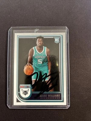 2022-23 NBA Hoops Mark Williams  On-Card Auto Rookie RC #245 - Image 1 of 2