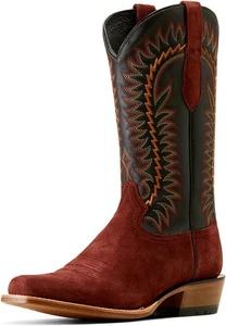 Ariat Herren Futurity Time Cowboystiefel Schwarz/Mahagoni Durchgehend  - Bild 1 von 7