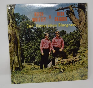KEITH WHITLEY & RICKY SKAGGS: 2nd Generation Bluegrass Rebel Records LP RARE - Picture 1 of 4