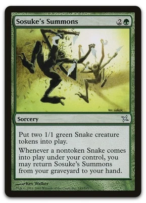 Sosuke's Summons #145 (LP) Betrayers of Kamigawa BOK Magic MTG - Image 1 of 2