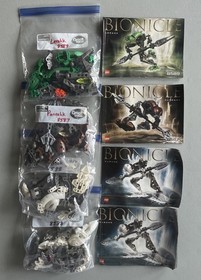 LEGO BIONICLE: Lot  (8589) (8587) (8588) Complete!! W/Kraata