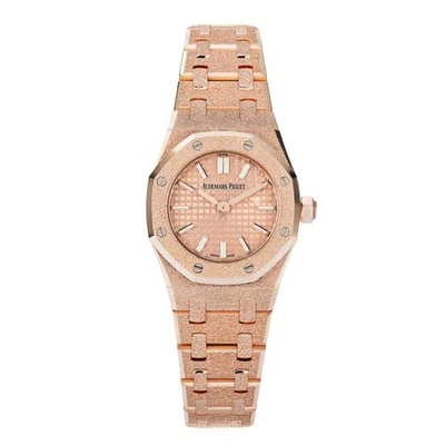 Reloj Audemars Piguet Royal Oak 23MM Oro Rosa Índice Marcadores de Hora Dial Oro Rosa Foto 1 de 4