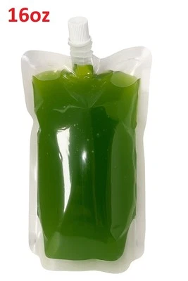 Зеленая водная живая культура хлореллы — 16 унций для рыб мальков креветок дафнии моины - Изображение 1 из 2