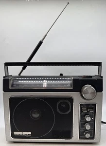 Vintage General Electric Superadio II AM/FM 7-2885F Super Radio 2-VIDEO - Picture 1 of 14