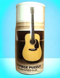 4CF MARTIN D-28. 432 Teile Puzzle. Akustik Gitarrenkoffer Fun Game Kanister Neu Versiegelt - Bild 1 von 3