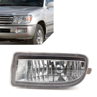 Left Side Fog Light Driving Lamp w/ Bulb For Toyota Land Cruiser 100 1999-2006 Foto 1 de 4