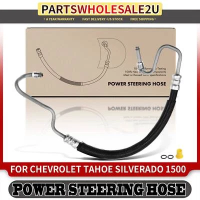 Power Steering Pressure Line Hose for Cadillac Escalade Chevrolet Silverado 1500 - Image 1 of 4