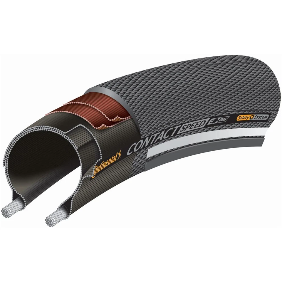 Continental Fahrrad Reifen Contact Speed 27.5x2.00" 50-584 Schwarz Skin City - Bild 1 von 1