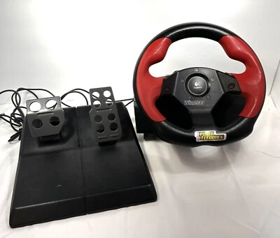Logitech WingMan Formula GP Force Lenkrad und Pedale Fahrgas ohne Kabel - Bild 1 von 4
