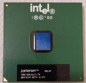Intel Celeron 700 MHz / 128 / 66 / 1.7V SL4P2 processore socket 370 Coppermine - Imagen 1 de 2