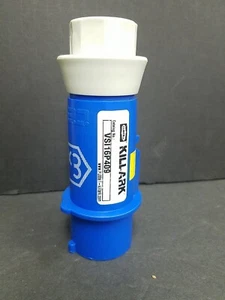 Hubbell Killark VSI16P409 250 Volt 4 Prong Male Plug Connector Class 1, Div. 2 - Picture 1 of 5