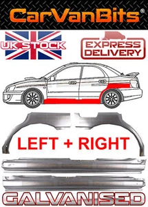FOR SUBARU IMPREZA GD GG 00-07 SALOON FULL SILL AND REAR ARCHES REPAIR PANEL X4 - Picture 1 of 11