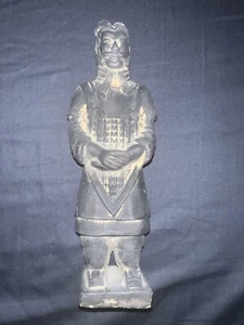Chinese Terracotta Warrior Soldier Statue 10" Tall Figure - Picture 1 of 7