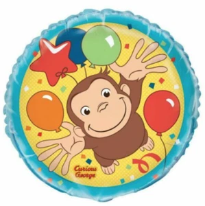 Auslaufmodell einzigartig 18" CURIOUS GEORGE Geburtstag Mylar Party Ballon NEU - Bild 1 von 1
