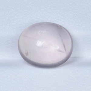 5.96 ct BEST GRADE LIGHT GLOW PINK / NATURAL ROSE QUARTZ CABOCHON - Gems Video - Picture 1 of 2