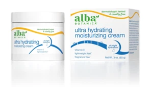 Crema Hidratante Ultra Hidratante Alba Botanica NUEVA - Paquete Exterior DAÑADA - Imagen 1 de 8