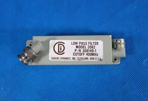 Filtre passe-bas Coaxial Dynamics 2082 400 MHz - Photo 1/5