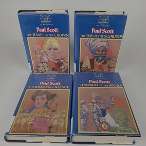 The Raj Quartet by Paul Scott 1985 Vintage Hardcover Large Print - Picture 1 of 13