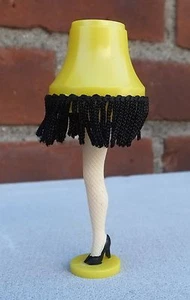 A Christmas Story Leg Lamp Dollhouse Miniature 1:12 Scale Diorama Accessory Item - Picture 1 of 2