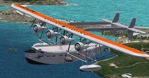 S-40 Sikorsky USA Amphibious S40 Airplane Wood Model Replica Small Free Shipping - Picture 1 of 1