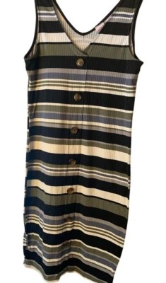 Pullover para mujer No Boundaries a rayas playa encubrimiento calle we at vestido XL Foto 1 de 4