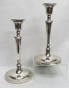 VELAS CLÁSICAS SHEFFIELD 1902 PLATA ESTERLINA 9 - Imagen 1 de 6