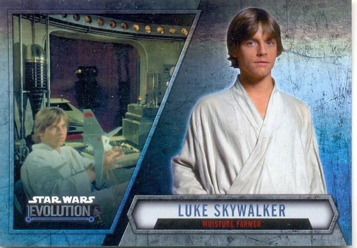 2016 Star Wars Evolution Silver Parallel Card 28 - LUKE SKYWALKER - Image 1 of 1