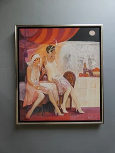 Bernard Peltriaux (1921-1999) - Au Claire de la Lune , Giclee/Lwd, gerahmt - Bild 1 von 16
