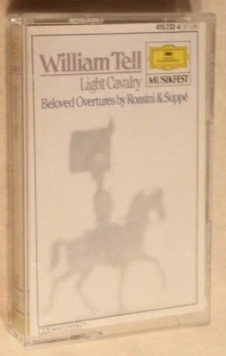 William Tell Cassette Tape Beloved Overtures By Rossini CAS1 - Image 1 of 2