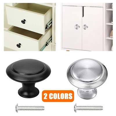 5/10stk Möbelknöpfe Möbelgriffe Schrankknopf Möbelknäuf Tür Knopf Edelstahl - Bild 1 von 4