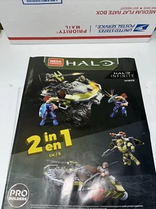 Mega Construx Halo Infinite Vehicle 3 - Warthog Rally Kit - GNB25- Manual Only - Picture 1 of 2